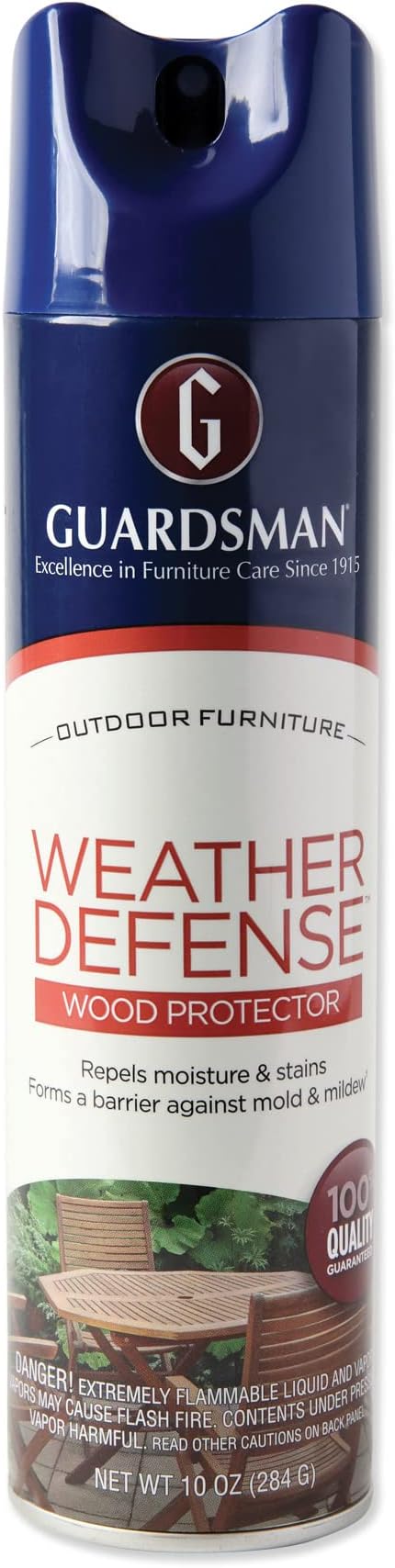 Guardsman Weather Defense Outdoor Wood Furniture Protector - 10 oz - Repels by Guardsman
