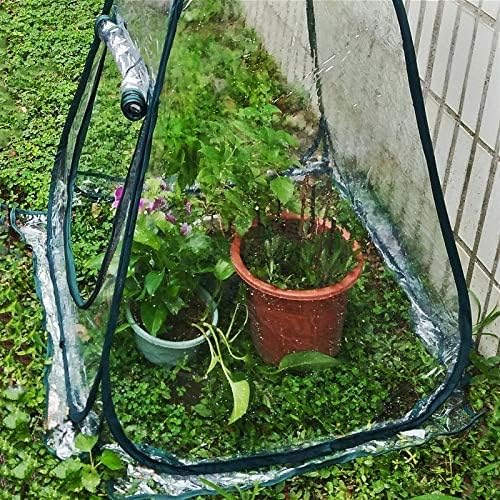 porayhut Pop Up Greenhouse Cover, Flower House Mini Gardening Plant Flower - Image 8