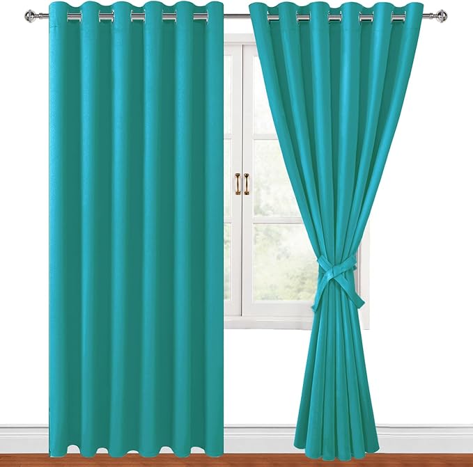 Hiasan Room Darkening Curtains for Bedroom, 70 x 84 Inches by Hiasan