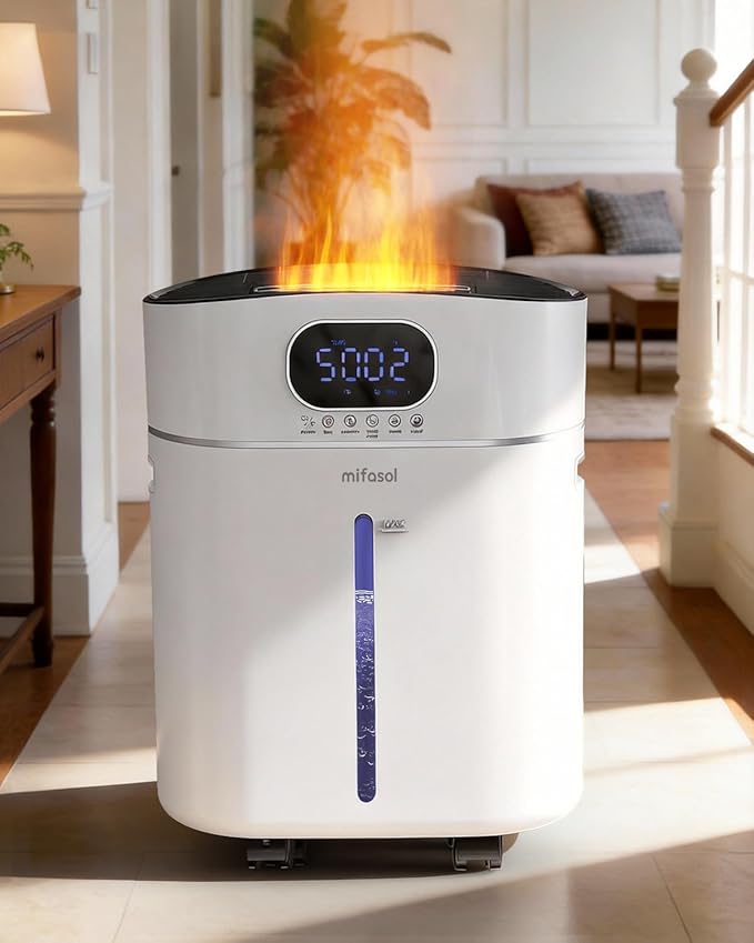 Humidifier Large Room Warm and Cool Mist, 3.2Gal/12L Humidifiers by PureComfortPerfectHumidity