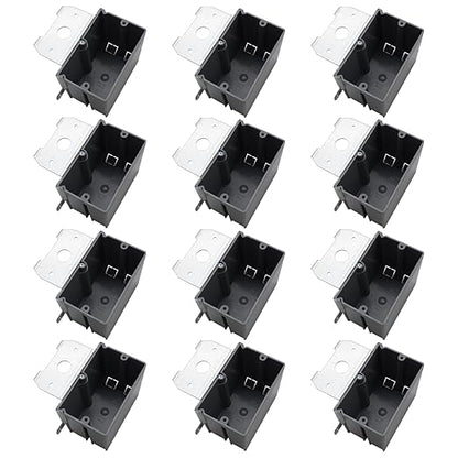 MAKERELE Single Gang Adjustable Junction Box Plastic, 21 Cubic Inches by MAKERELE