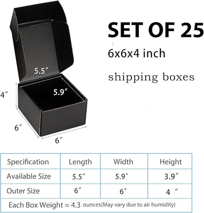 Small Shipping Boxes 6x6x4 Inch - Image 2
