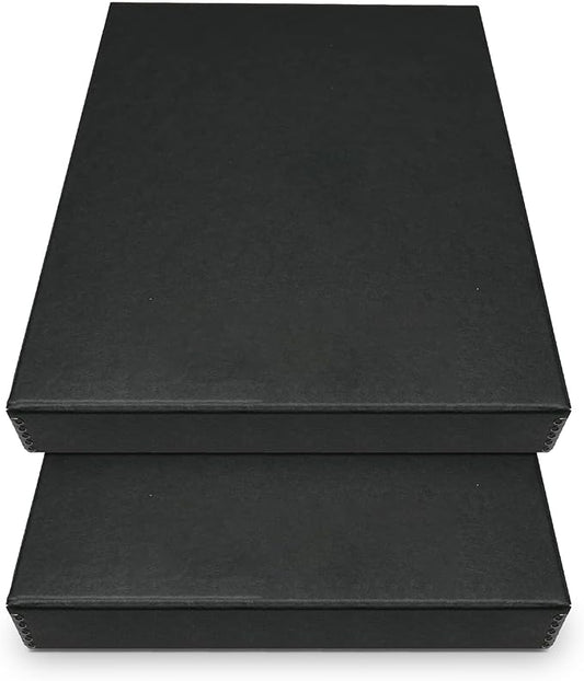 Golden State Art, Archival Folio Storage Box 11x14, Clamshell Design by GoldenStateArt