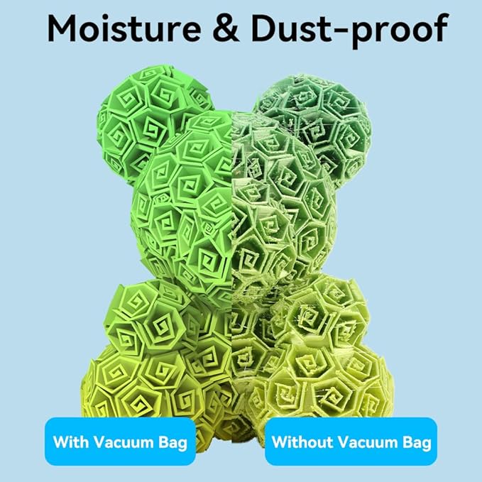 Creality 3D Printer Filament Storage Bags 35 x 35CM, 12 Transparent Sealed Bags - Image 5
