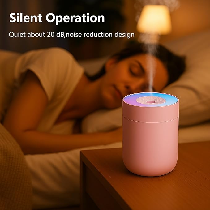 230ML Humidifier for Bedroom, Air Humidifier for Home, Plant Humidifiers Indoor - Image 4
