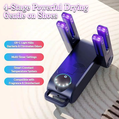 Boot Dryer and Shoe Dryer-360° Surround Air Fast Drying - Image 2