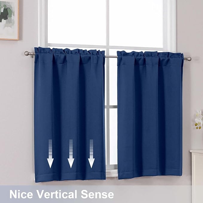 Chyhomenyc Short Blackout Curtains 30 Inch Length - Image 6