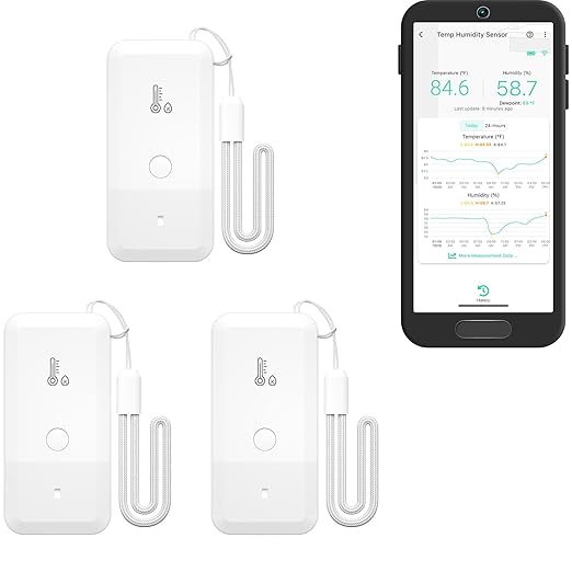 YoLink Smart Wireless Thermometer Hygrometer, Wide Temp Range by YoLink