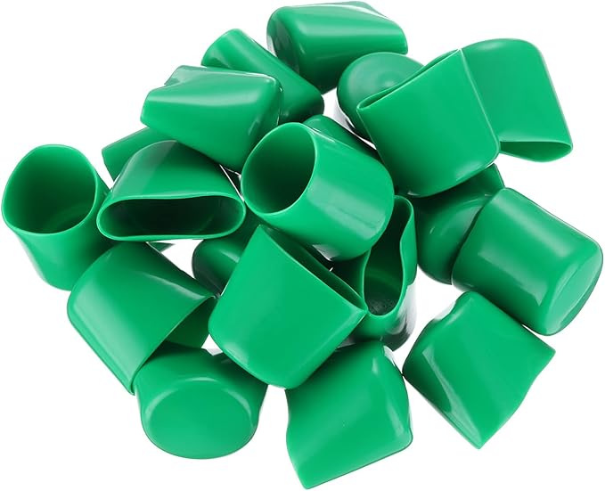 uxcell 20pcs Rubber End Caps 37mm ID Vinyl PVC Round Tube Bolt Cap Cover Screw - Image 4
