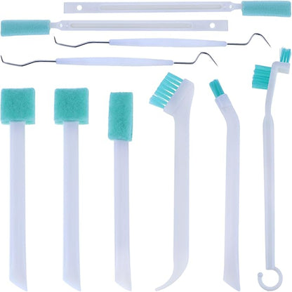 Small Cleaning Brush Set for Household, Car Vent Detailing Cleaning Stick by LIEUDAGE