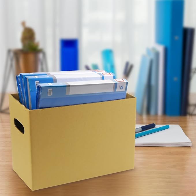 Lineco Archival Record Storage Cartons, Ready-To-Assemble Filing Boxes - Image 5
