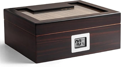 Woodronic Cigar Humidor for 50 Cigars by Woodronic
