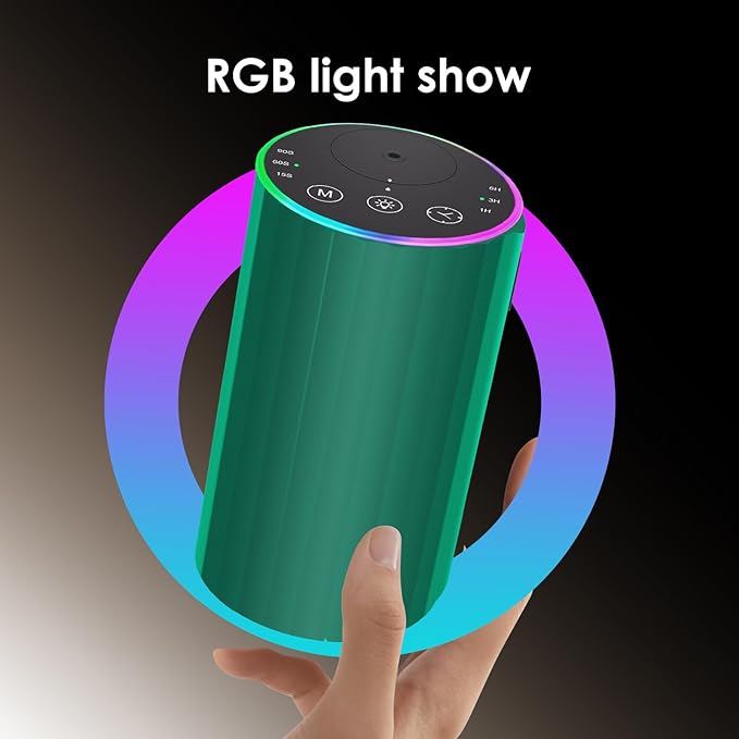 Waterless Essential Oil Diffuser, Battery Powered Mini Scent Air Machine - Image 4
