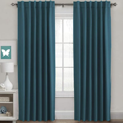 H.VERSAILTEX Blackout Curtains Thermal Insulated Window Treatment Panels Room by HVERSAILTEX