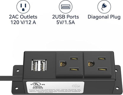 Gun Safe Accessory Electrical Power Outlet Kit, Hidden Outlet Gun Cabinet - Image 6