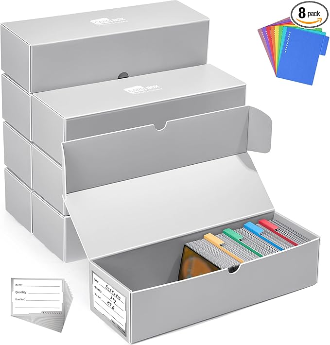 Trading Card Storage Box, Card Organizer by Fabmaker