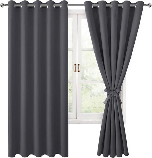Hiasan Grommet Blackout Curtains by Hiasan