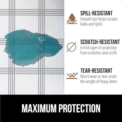 GORILLA GRIP DripGuard Shelf Liner, Non-Adhesive Drawer and Kitchen Cabinet - Image 4