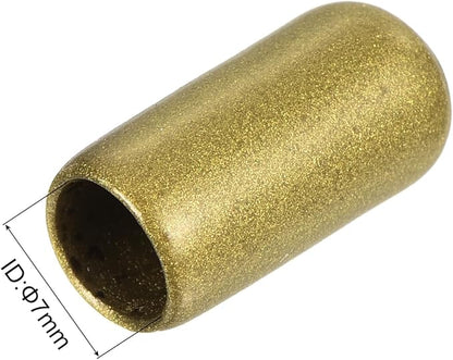 uxcell 20pcs Rubber End Caps 7mm ID Vinyl Round Tube Bolt Cap Cover Thread - Image 3
