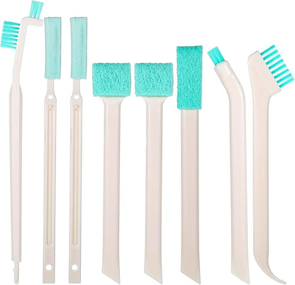 8 Pcs Small Cleaning Brushes for Tight Spaces by Unknown