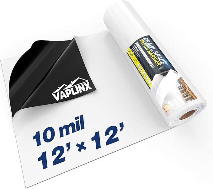Crawl Space Vapor Barrier, 10 Mil Vapor Barrier, Drop Cloth Moisture Barrier - Image 8