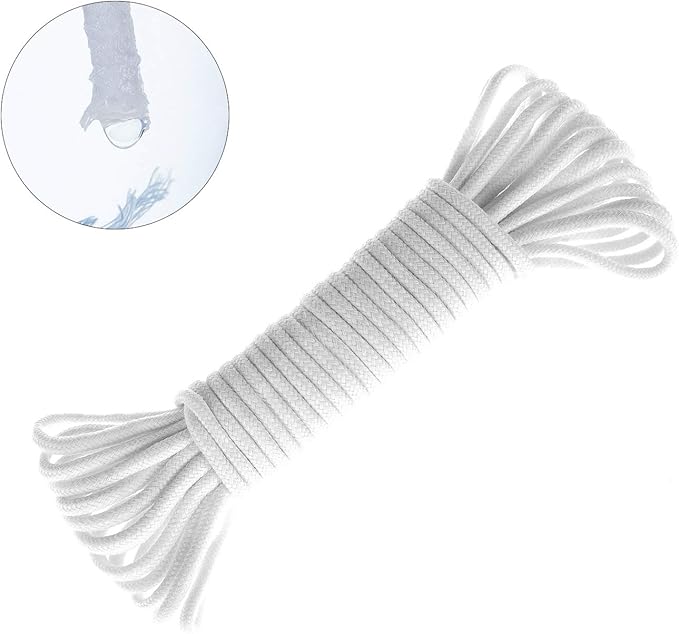 ORIMERC 30 feet 1/8 inch Self Watering Capillary Wick Cord Vacation Plant by OrimercGarden
