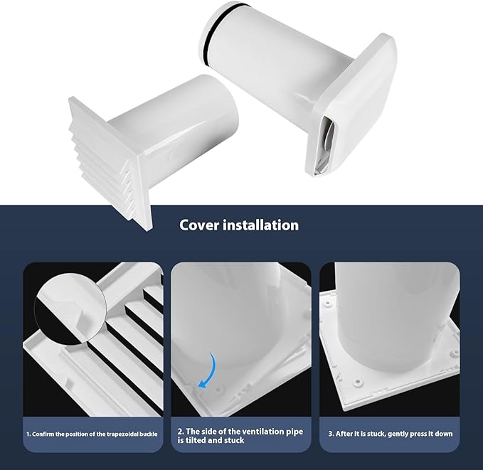 Wall Mount Build In Filter Bidirectional Airflows Quiet Designs - Image 9