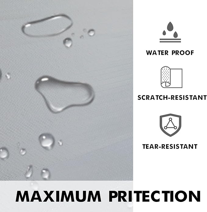 Viseeko Shelf and Drawer Liner for Kitchen Cabinet, Non-Adhesive Cabinet Liners - Image 7