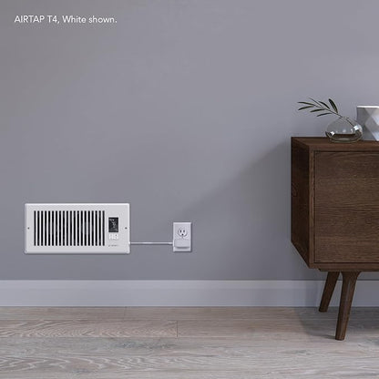 AC Infinity AIRTAP T4 White, Register Booster Fan - Image 7