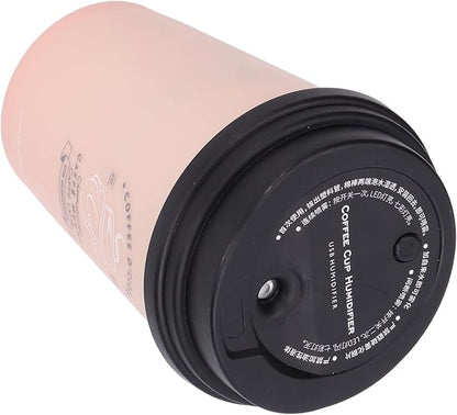 Desk Humidifier, USB Humidifier 300ml Coffee Cup Low Noise Auto Off Compact - Image 3