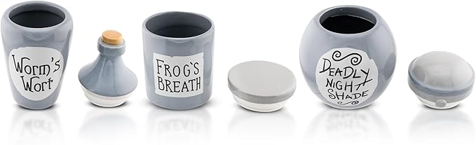 Silver Buffalo Disney The Nightmare Before Christmas Sally's Mini Storage Jars - Image 3