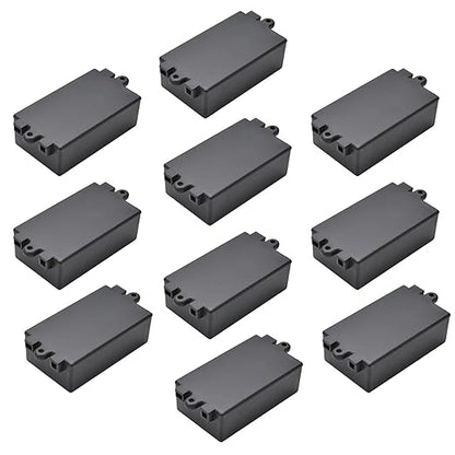 Fielect 10Pcs Dustproof Electronic Junction Box Plastic Enclosure Project Box by Fielect