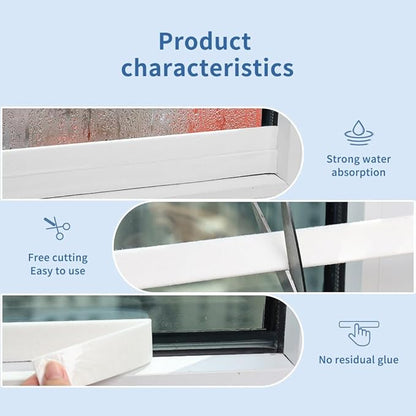 Window Condensation Absorber Weather Stripping Moisture Absorber Strip - Image 7