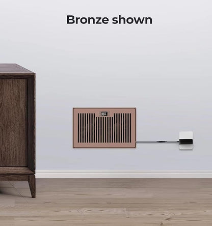 Quiet Register Booster Fan Fits 6" x 10" Register Holes, 10-Speed Smart Heating - Image 7