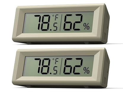 Small Digital Hygrometer, Humidity Meter, Indoor Thermometer, Room Temperature by PFTTDD