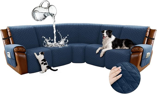 Arfntevss Waterproof Recliner Sectional Couch Covers by Arfntevss