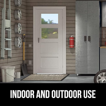 GORILLA GRIP 100% Waterproof All-Season WeatherMax Doormat 35x23, US Designed - Image 9