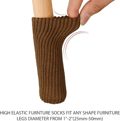 Hazeland High Elastic Knitted Chair Leg Protectors - Image 3