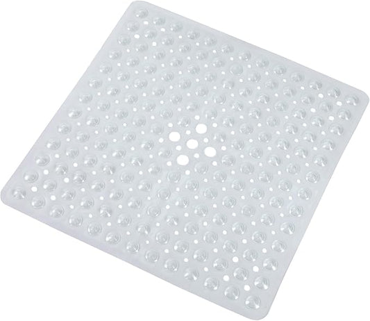 Anti-Slip Bathtub Shower mat, 20.8×20.8（Approximately 53×53cm） inch Soft by ERASILKEN-X