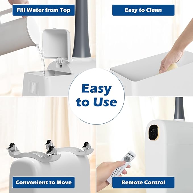 Humidifier Large Room, 6.6Gal/25L Whole House Humidifiers - Image 5