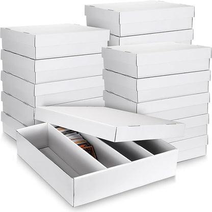 Seajan 16 Pcs 3200 Count Trading Card Storage Box Sports Card Storage Boxes Bulk by Seajan