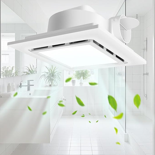 9.8" Panel Bathroom Exhaust Fan by sykart