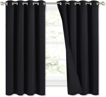 NICETOWN Complete 100% Blackout Curtains, Thermal Insulated Energy Efficiency by NICETOWN
