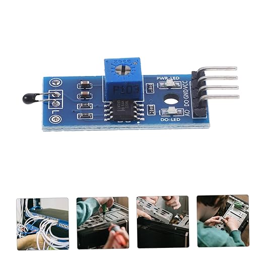 HOMSFOU 20pcs Temperature-Sensitive Car Sensor Module Digital Output Do - Image 2