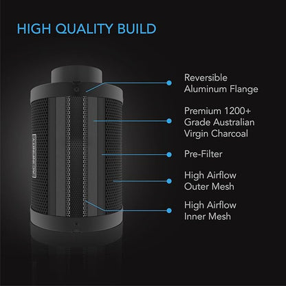 AC Infinity Air Carbon Filter 10" - Image 3