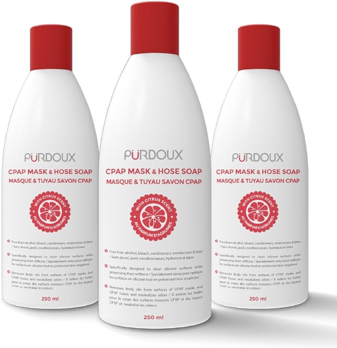 PURDOUX™ CPAP Mask & Hose Cleaning Soap by PURDOUX