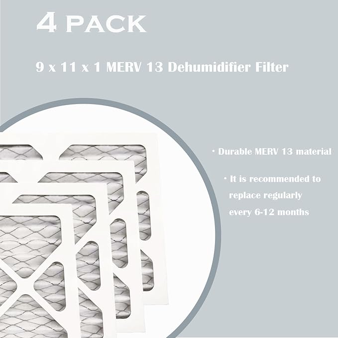 9 x 11 x 1 Air Filter for Santa Fe Compact70 Dehumidifier Ultra70 Element - Image 5