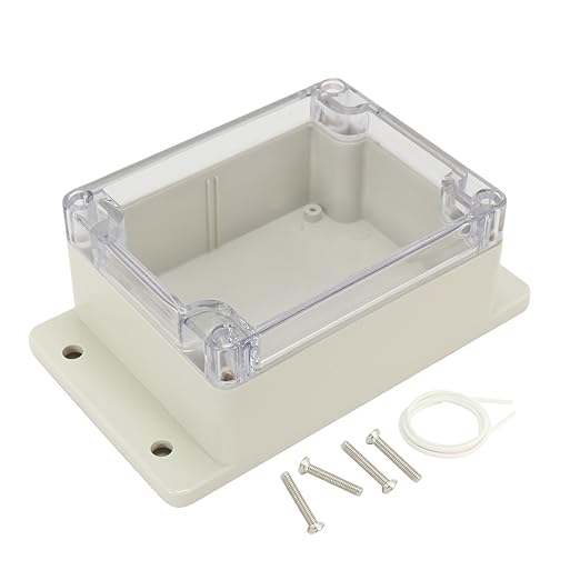 Waterproof Dustproof ABS Plastic Junction Box Universal Electric Project by AWCLUB