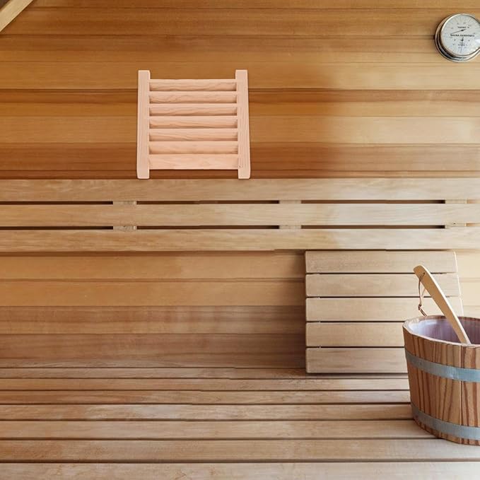 Sauna Room Air Vent Grille Wooden Ventilation Panel Steam Room Accessories - Image 4