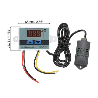 MECCANIXITY 24V DC LED Digital Humidity Meters Sensor Hygrometer Switch - Image 2